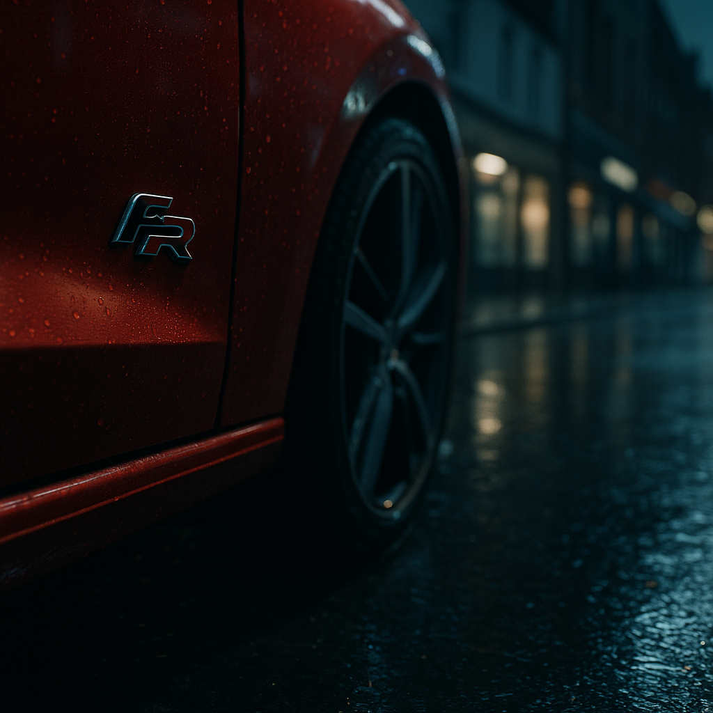 SEAT Ibiza FR badging and body kit, a popular cheap to insure boy racer car for UK drivers